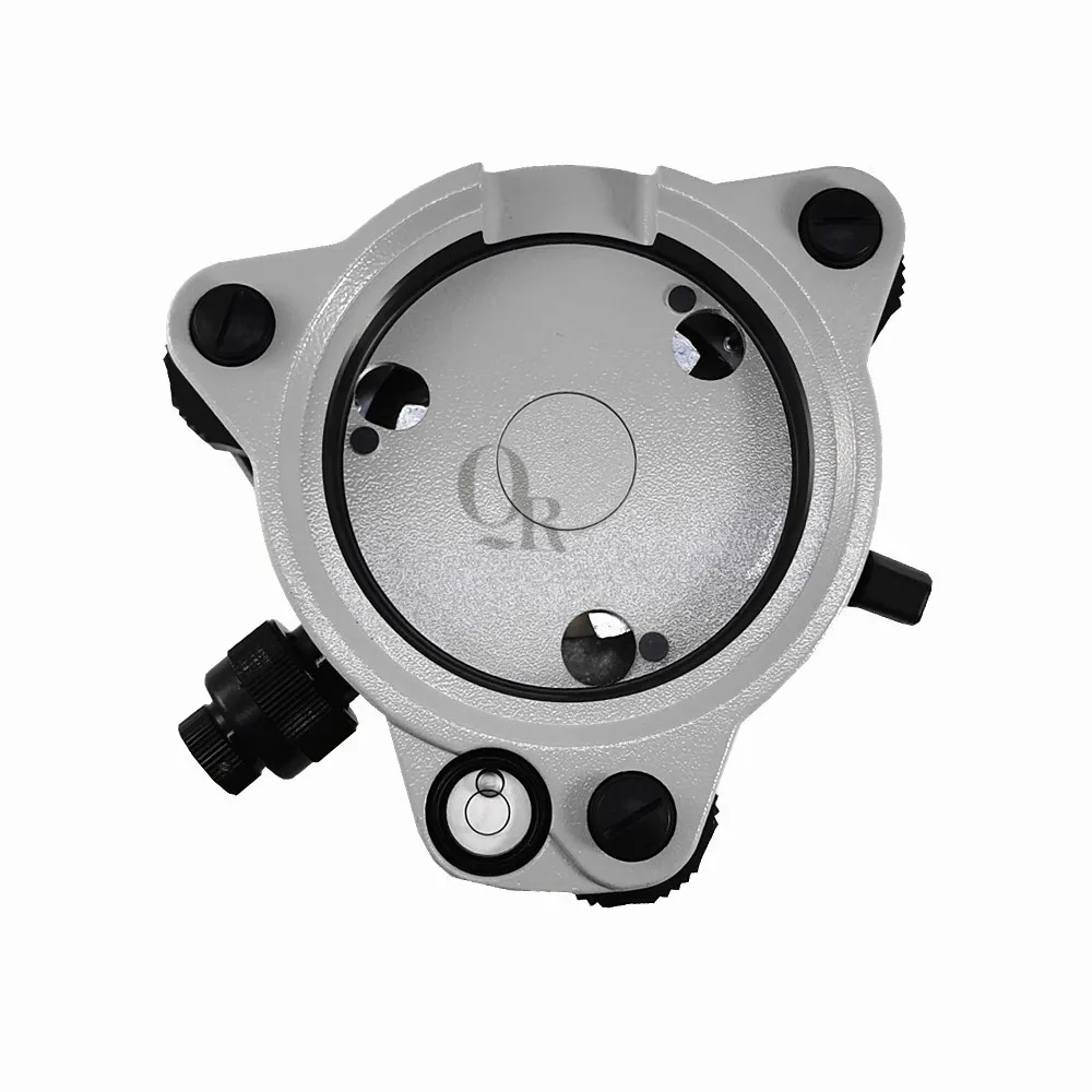 Новая Серая трехкулачковая трибраха с оптическим водопроводом для Sokkia Nikon Topcon