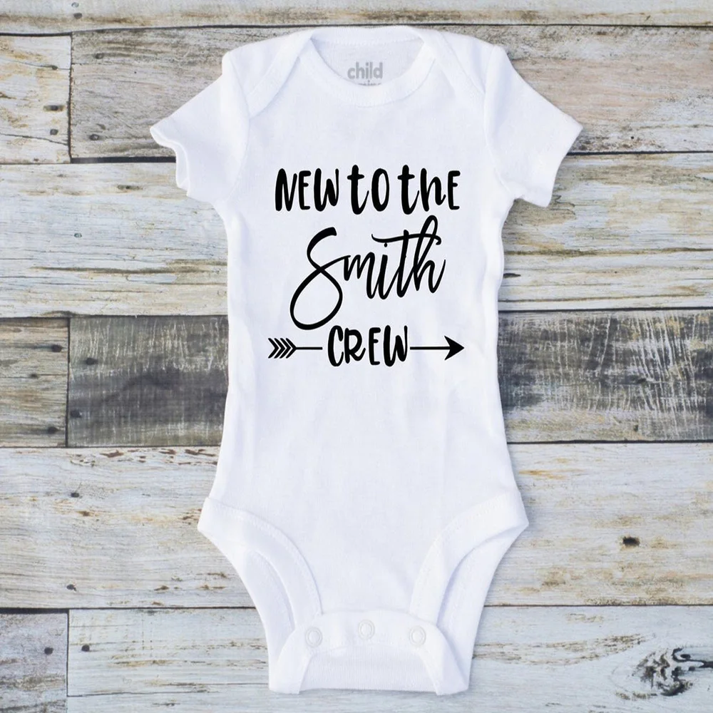 

Custom Baby Shirt The newest member of personalized Toddler Shirt Gift pattern Text The colours Funny Baby t Shirt