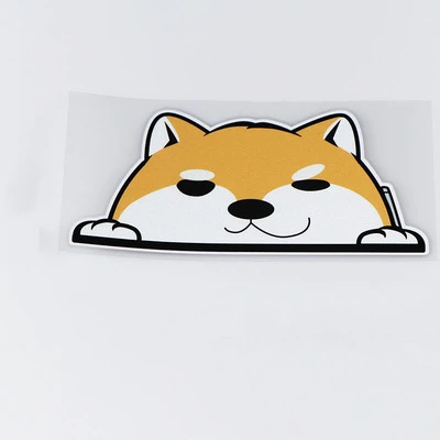 Виниловая наклейка с изображением собаки корги Шиба-ину 15 см | Автомобили и