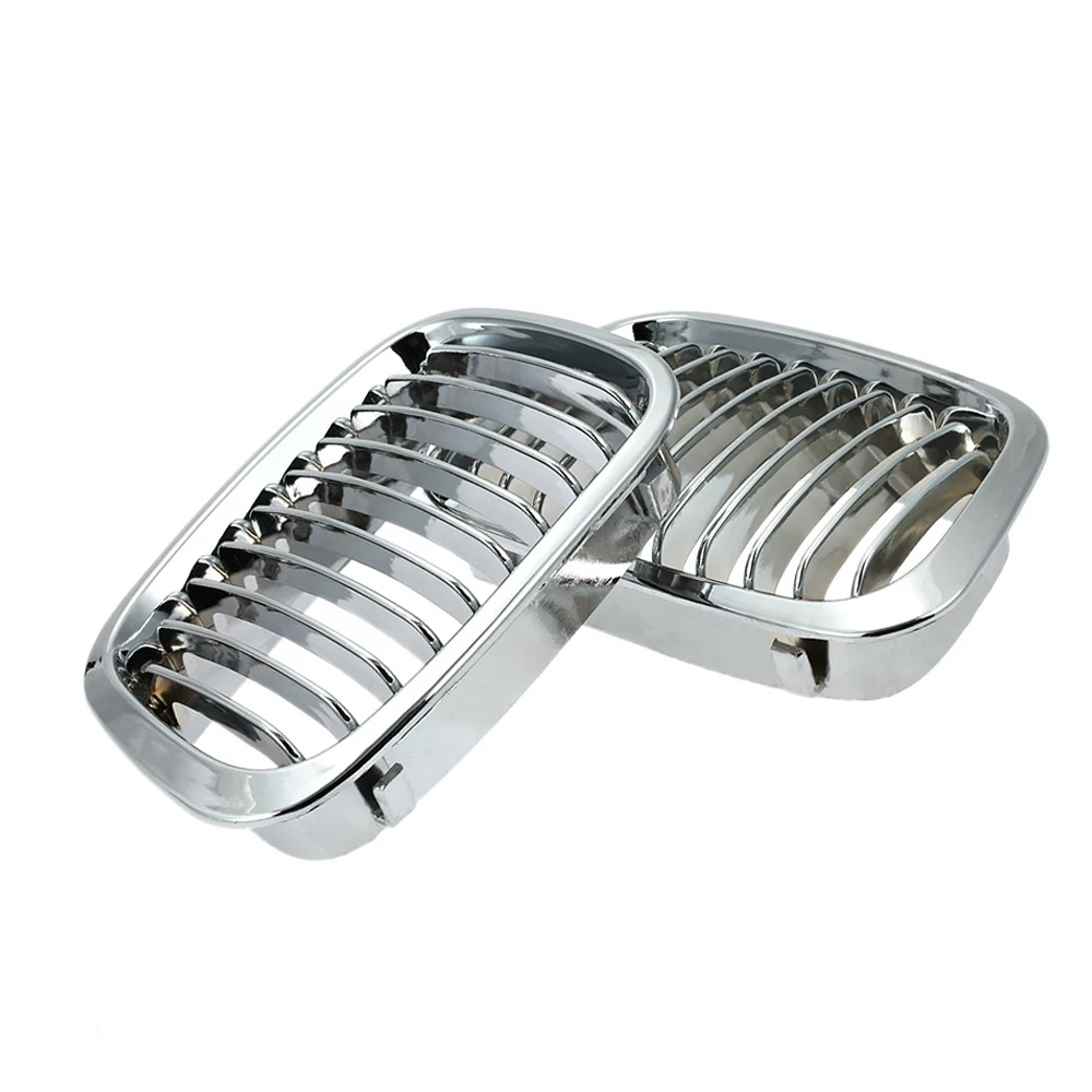 Автомобильный передний бампер хромированная решетка для забора почек BMW E46 318i 320i