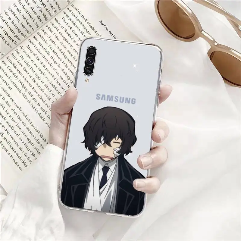 

Bungo Stray Dogs Phone Case Transparent Clear For Samsung Galaxy A71 A21s S8 S9 S10 plus note 20 ultra