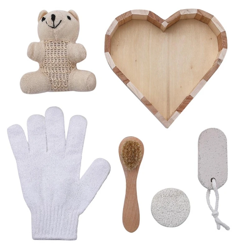 

6 шт., щётки для душа и ванны