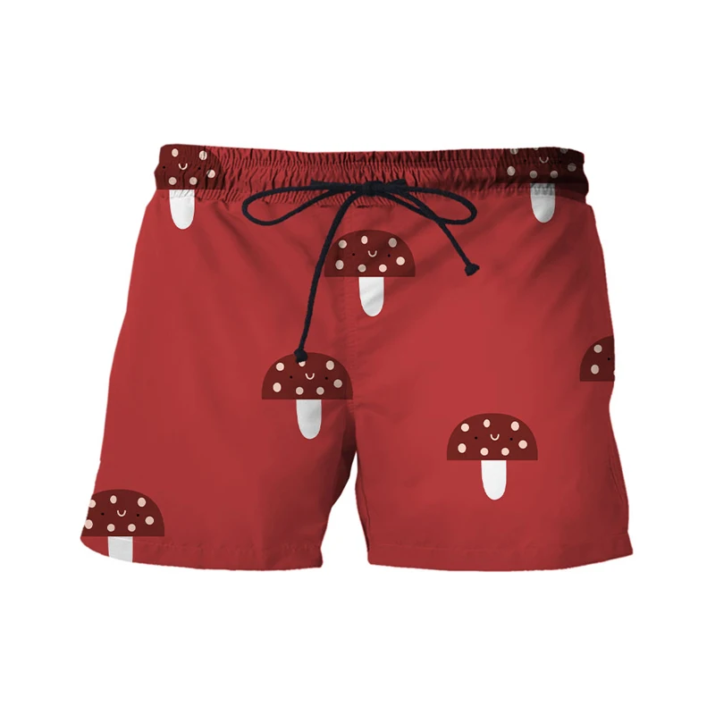 

Summer Cartoon mushroom Child Shorts 3D Print Kids Casual Boy Summer New Sport Leisure Fashion Hip-hop Harajuku Style Shorts