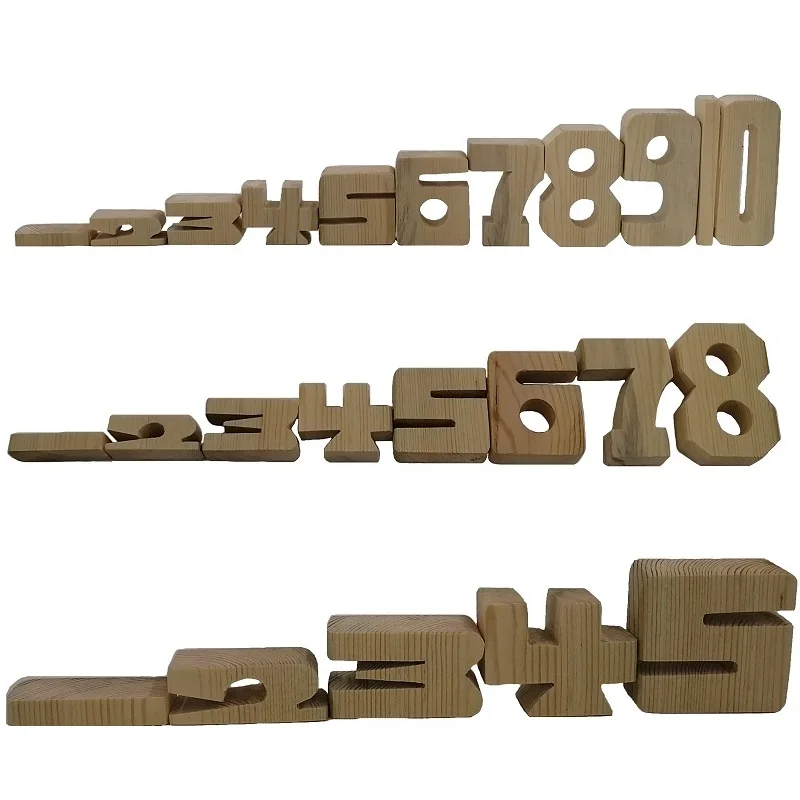 Математика Обучающие блоки игрушки для детей математике Арифметическое