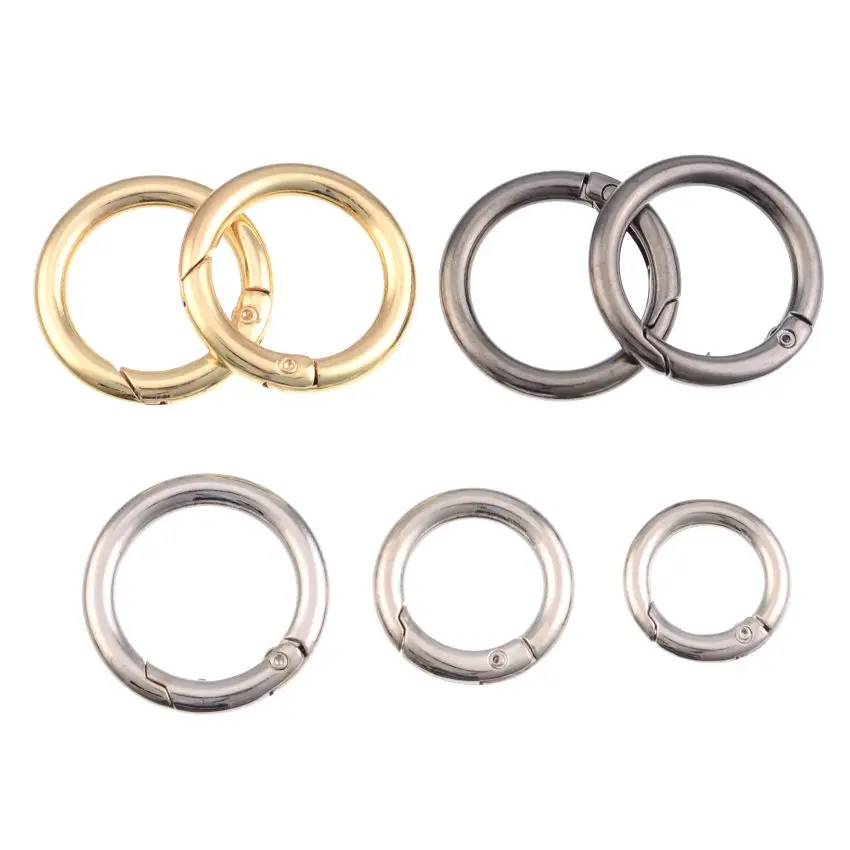 Неприваренная кожаная сумка пружинные кольца сделай сам 25/28/35 мм с