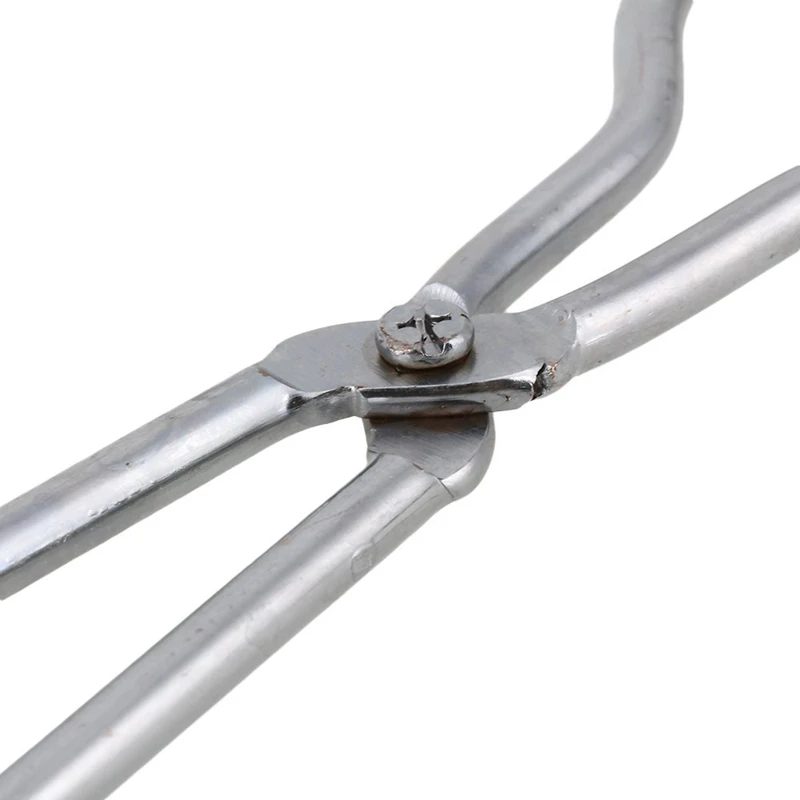 Нержавеющая сталь 30 см длина Тигельные щипцы блюдо держатель ювелирных изделий