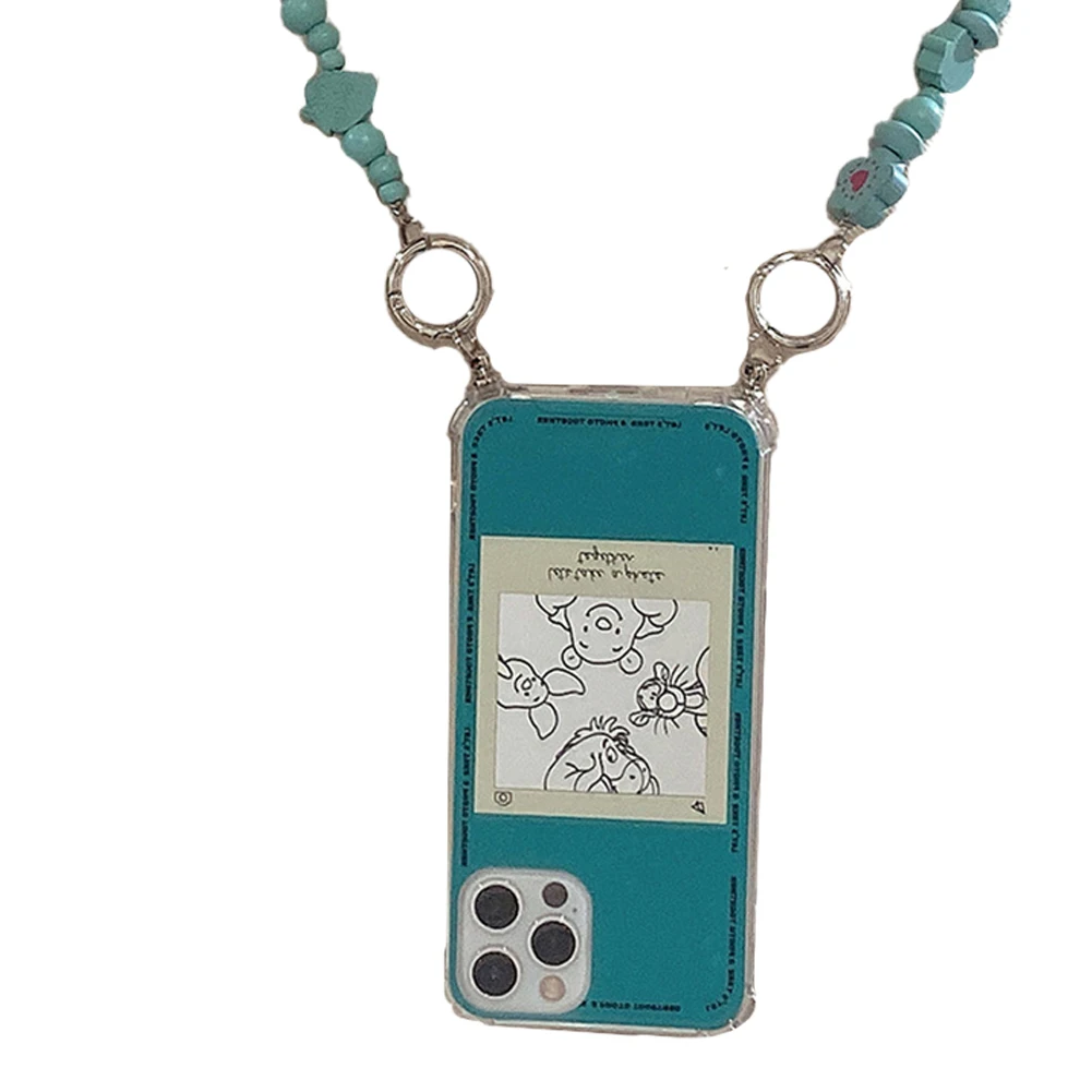 

Для Iphone13 13 Pro 13 Pro Max Ins Милая мультяшная линия зеркальная искусственная простая темпераментная цепочка-мессенджер