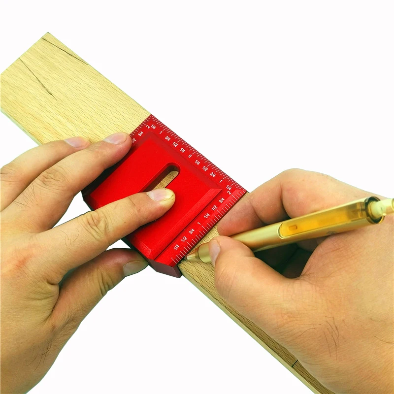 90 градусов квадратный деревообрабатывающий станок алюминиевый 68 мм l тип