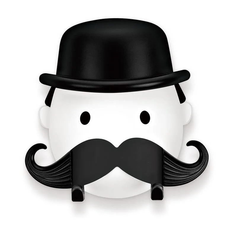 Держатель для бритвы в форме усов стойка хранения ванной комнате органайзер