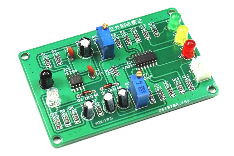 Набор электронных инфракрасных датчиков парковки комплект сделай сам с