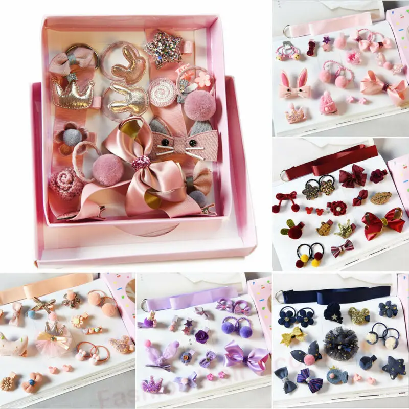 

Аксессуары для волос, аксессуары для детской модели, 18 шт.