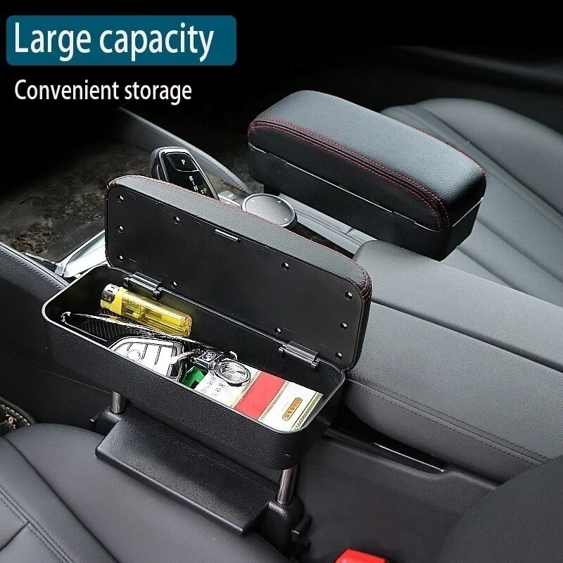 

Universal Car Armrest Auto Seat Gap Storage Box Auto Seat Crevice Organizer Armrest Support