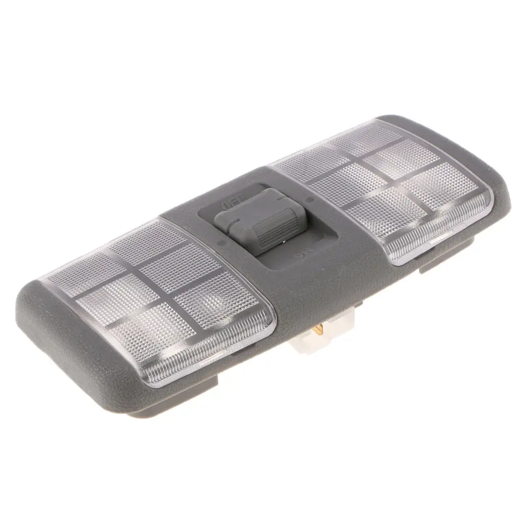 

Grey Car Dome Roof Ceiling Interior Reading Light Lamp DC 12V For Mitsubishi