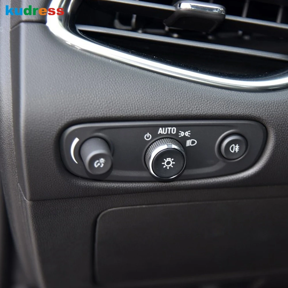 

Для Chevrolet Malibu 2016 2017 2018 из нержавеющей стали автомобильная внутренняя фара переключатель кнопка Крышка отделка Декоративная рамка наклейка