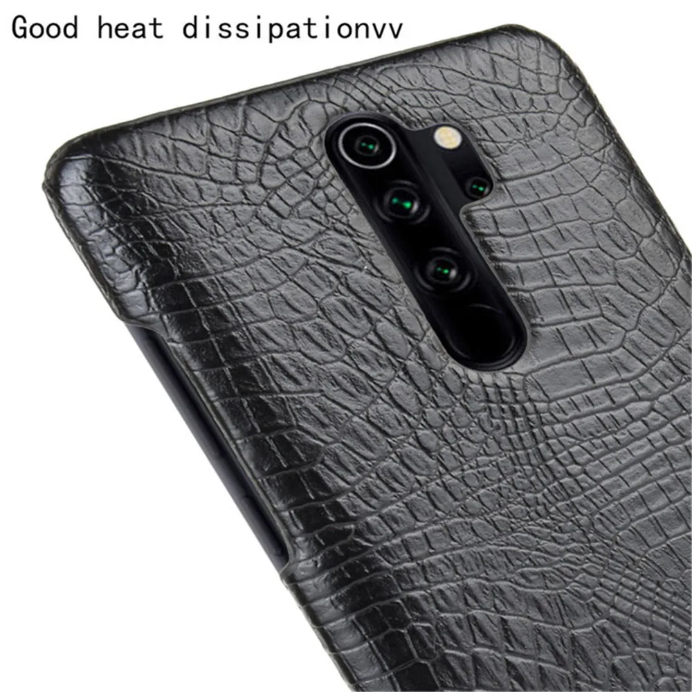Чехол из крокодиловой кожи для Xiaomi Redmi Note 8T 8 7 Pro жесткий чехол-накладка Mi 9 Lite 10 9T K30