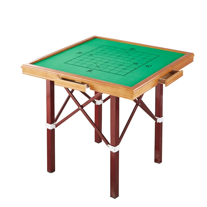 Домашний стол для Маджонга с цифрами ручной работы складной простой шахматный