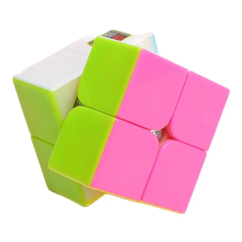 MoYu MF2S MoFangJiaoShi 2x2x2 магический куб без наклеек профессиональный вызов 2x2 скоростной