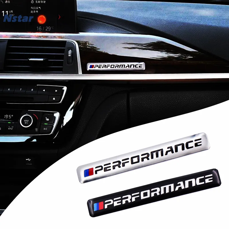 Автомобильный значок наклейка для интерьера автомобиля аксессуары BMW M Performance Power