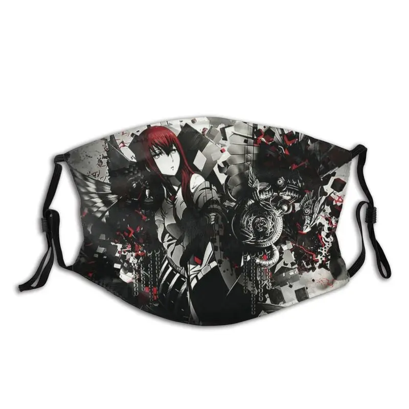 

Steins Gate дышащие сандалии с открытым носком и уход за кожей лица маска для взрослых Kurisu Makise манга противопылевая маска с фильтрами защитный ре...