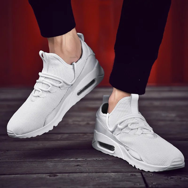 Новые кроссовки из сетчатого материала для мужчин и женщин 2020 летние бега