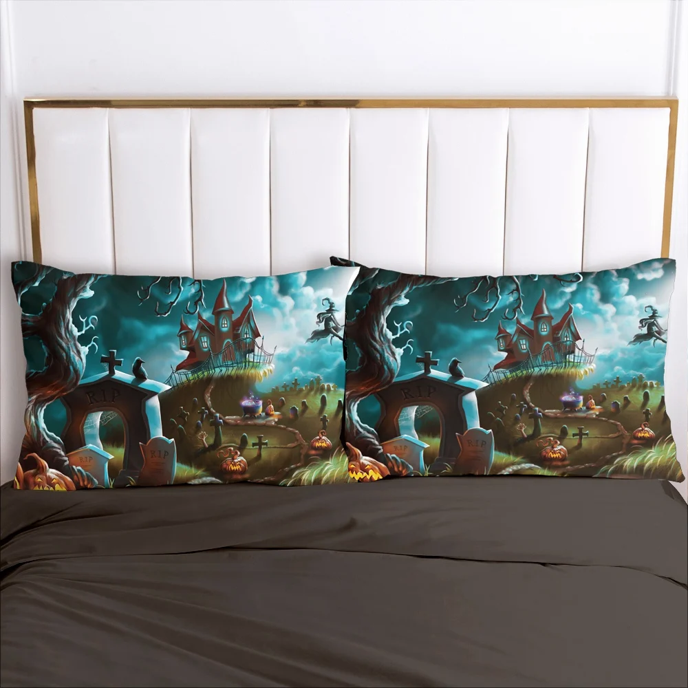 1 шт. мультфильм стиле Рождества и Хеллоуина для детей накидка подушки Чехол