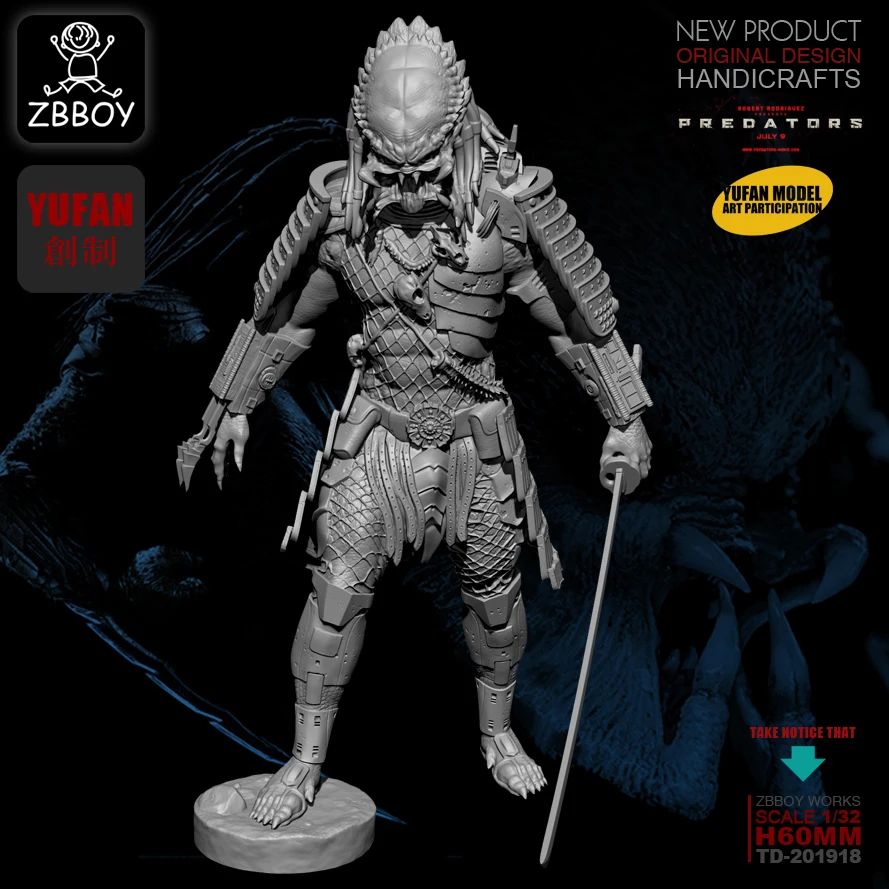 1/32 каучуковая фигурка наборы Смола Модель самособранный TD-201918