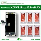 ЖК-дисплей RJ Incell для iPhone X Xs MAX XR 11 Pro 12Pro, сенсорный экран с дигитайзером в сборе, запасные части без битых пикселей