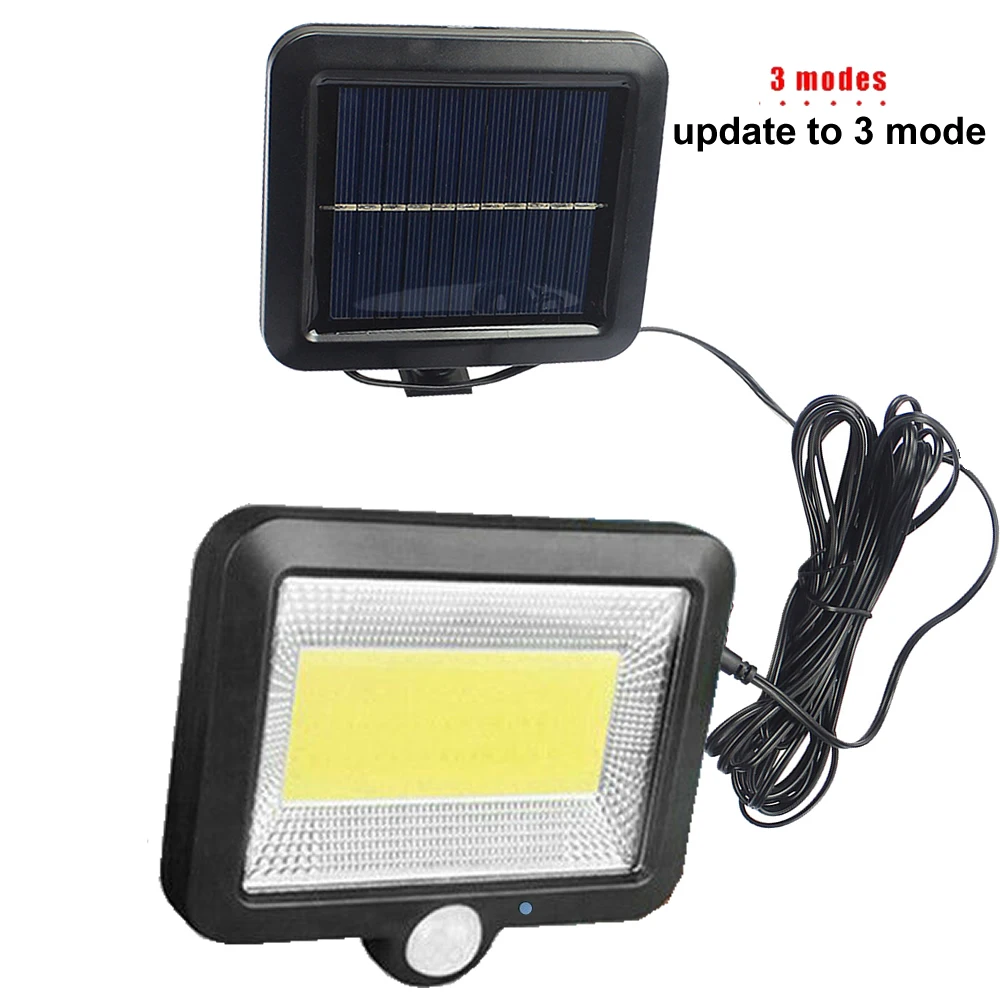 solar led outdoor lighting LED garden Street Light With Controller Color Adjustable WallDetector for Barn Porch Lamp split | Лампы и