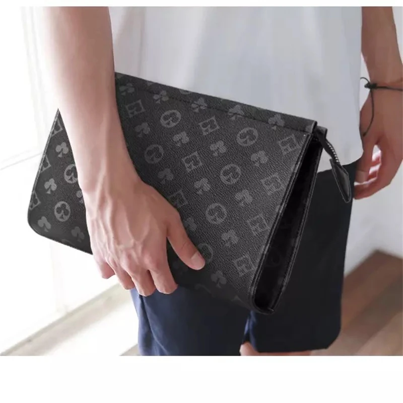 

Luxury Business Women Wallet plaid Leather Lady's Clutch Bag Simple Envelope Bag Females Money Bag Large Capacity Clutch Handbag