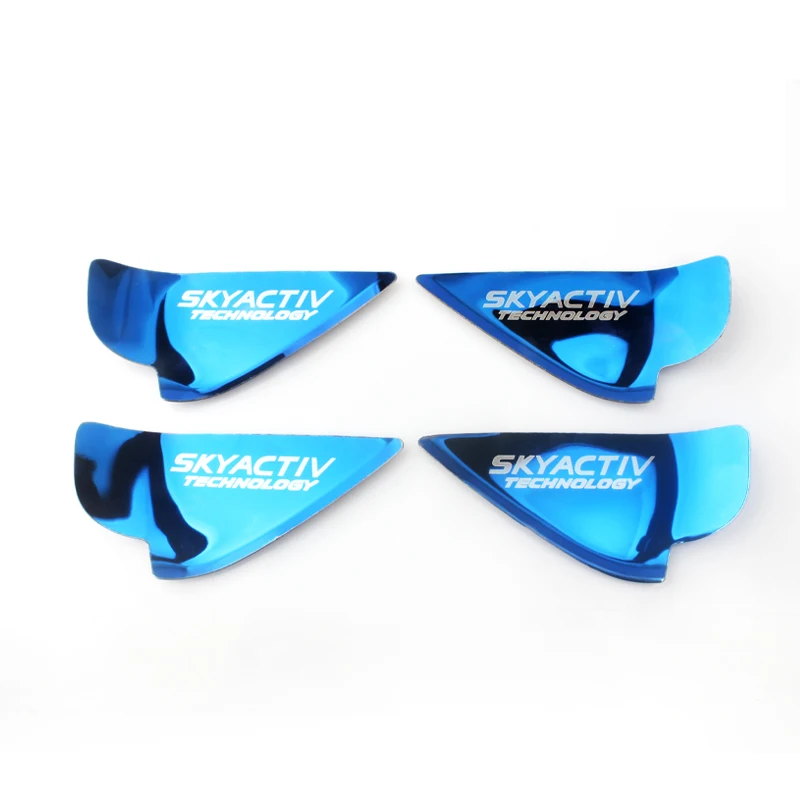 

Наклейки на внутреннюю дверную ручку автомобиля для Mazda 3 6 BL BM GJ CX3 CX-5 CX5 KE KF CX7 CX9 MX5 Axela ATENZA Аксессуары