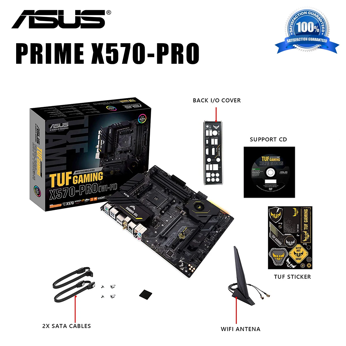 Bestellen Asus PRIME X570-PRO Motherboard DDR4 128GB PCI-E 4,0 M.2 SSD RGB CrossFireX AMD Ryzen Desktop USB 3,2 AMD X570 Placa-Mãe AM4 ATX