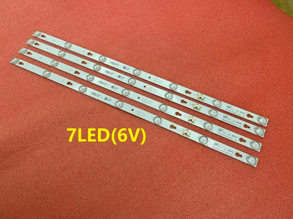 10 шт. светодиодный Подсветка полосы для TELLFUNKEN TF 32S19 32S3750 32HR330M07A2 V2 LVW320CSOT 32D700 HR 56613 12785