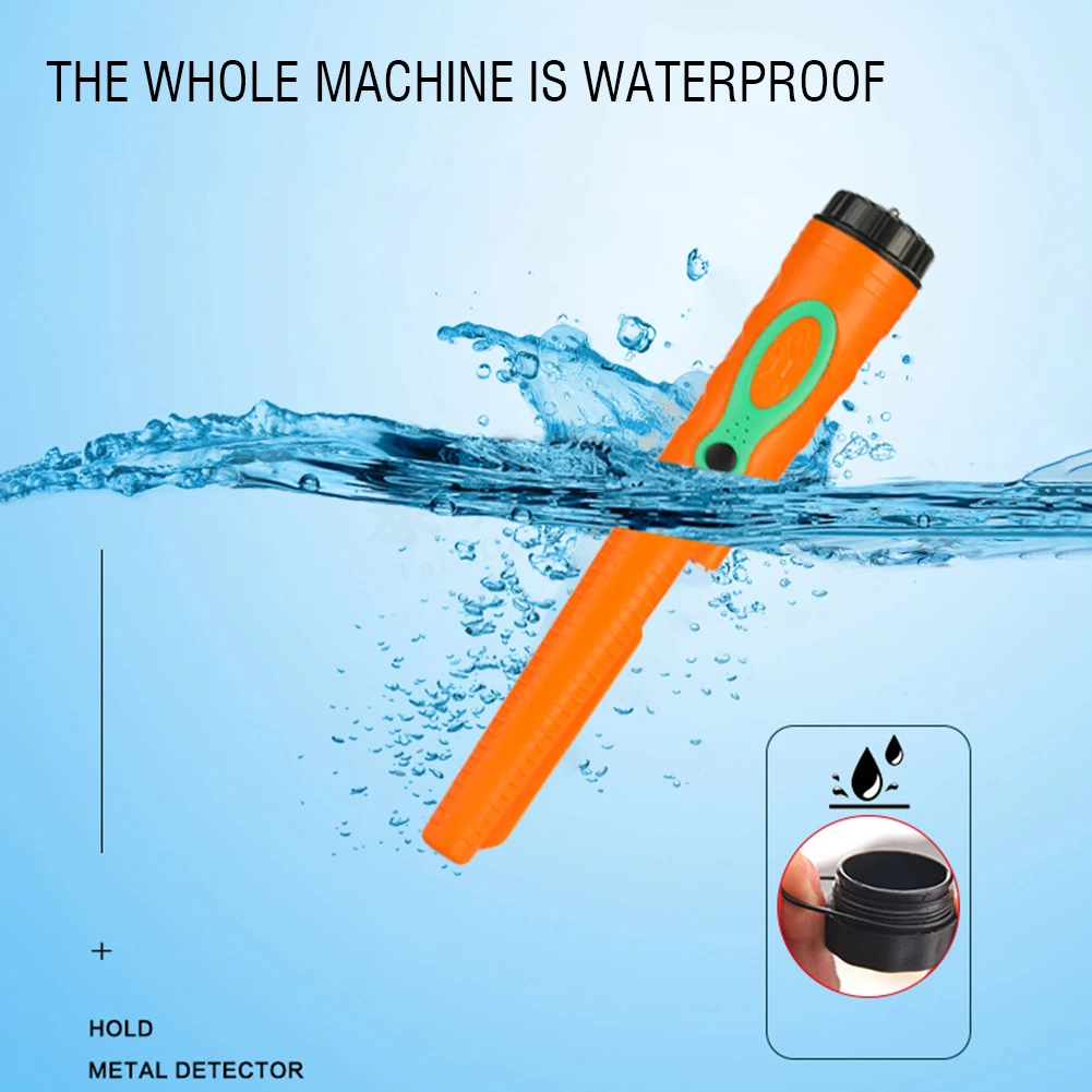 

2021 Upgrade Sensitive Metal Detector Hand Held pointer Positionering GP-pointerII Waterproof Pinpointer Metal Detector Bracelet