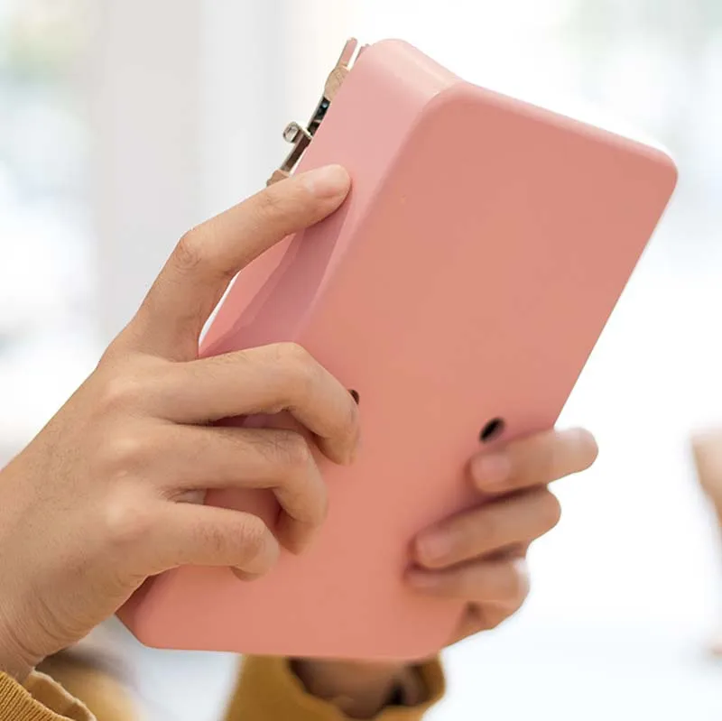 Калимба 17 клавиш пальцевое пианино Милая мультяшная розовая девочка подарок