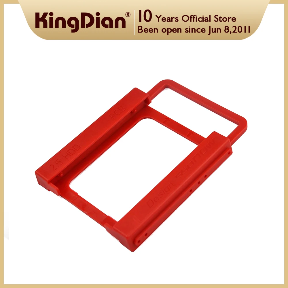 KingDian Новый Универсальный 2 5 дюйма до 3 SSD HDD переходник из экологического пластика