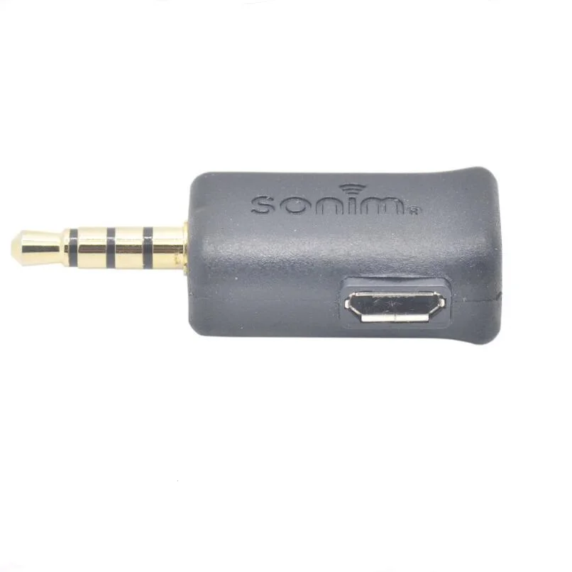 Натуральная 3 5 мм разъем Micro usb адаптер для Телефона Sonim P3300/3340/5300/5560 XP забастовка
