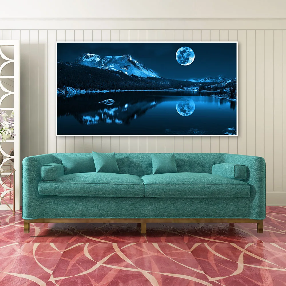 Настенное художественное украшение для дома модульные картины на холсте