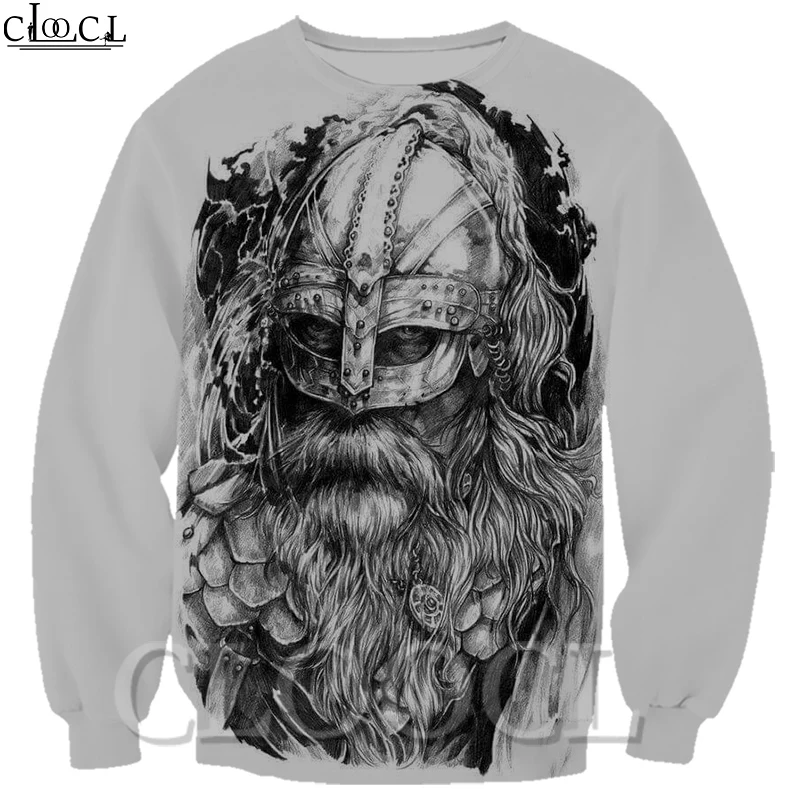 Спортивный костюм унисекс стиль викингов|Мужские толстовки и свитшоты| |