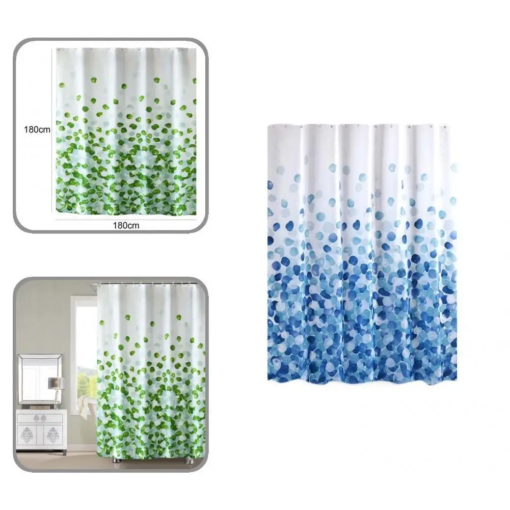 

Waterproof 3 Colors Long Geometrical Printed Shower Curtain for Home