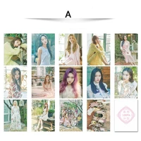 14 pcs set kpop loona girls team album butterfly photo card pvc cards self made lomo card photocard for fans collection