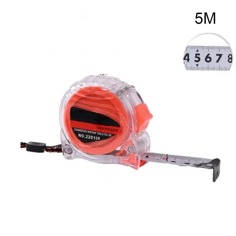

2021 New Stainless Steel Measuring Tape 3/5/7.5/10M Metric/British System Measuring Rule