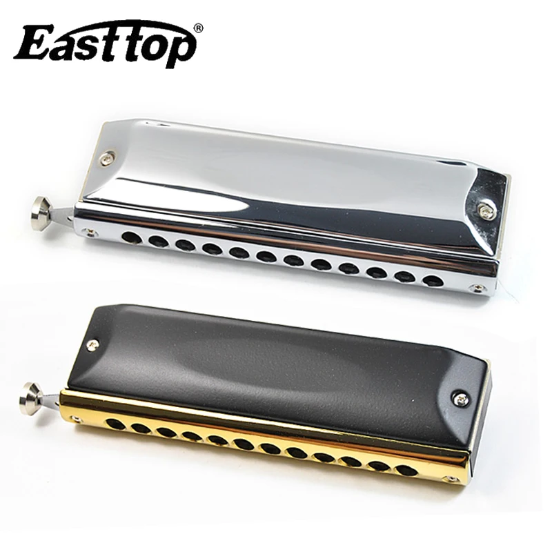 Easttop Хроматическая губная гармоника с 12 отверстиями 48 тонов для рта органная блюз