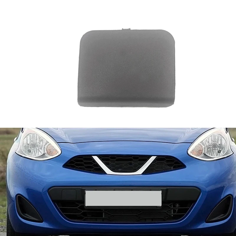 

Car Front Bumper Tow Hook Cover Cap for Nissan Micra K14 2014-2016 622A0-3HN0H