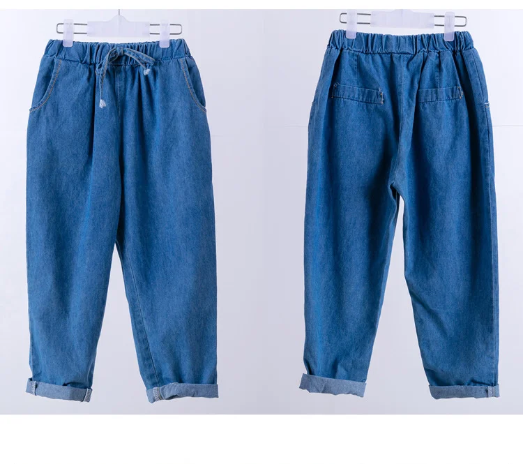 Костюм для девочек новинка 2021 осенняя одежда корейская детская джинсовый