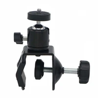 camera tripod c clamp u clamp ball head mount for flash lcd monitor led video light photography slr dslr camera accessories