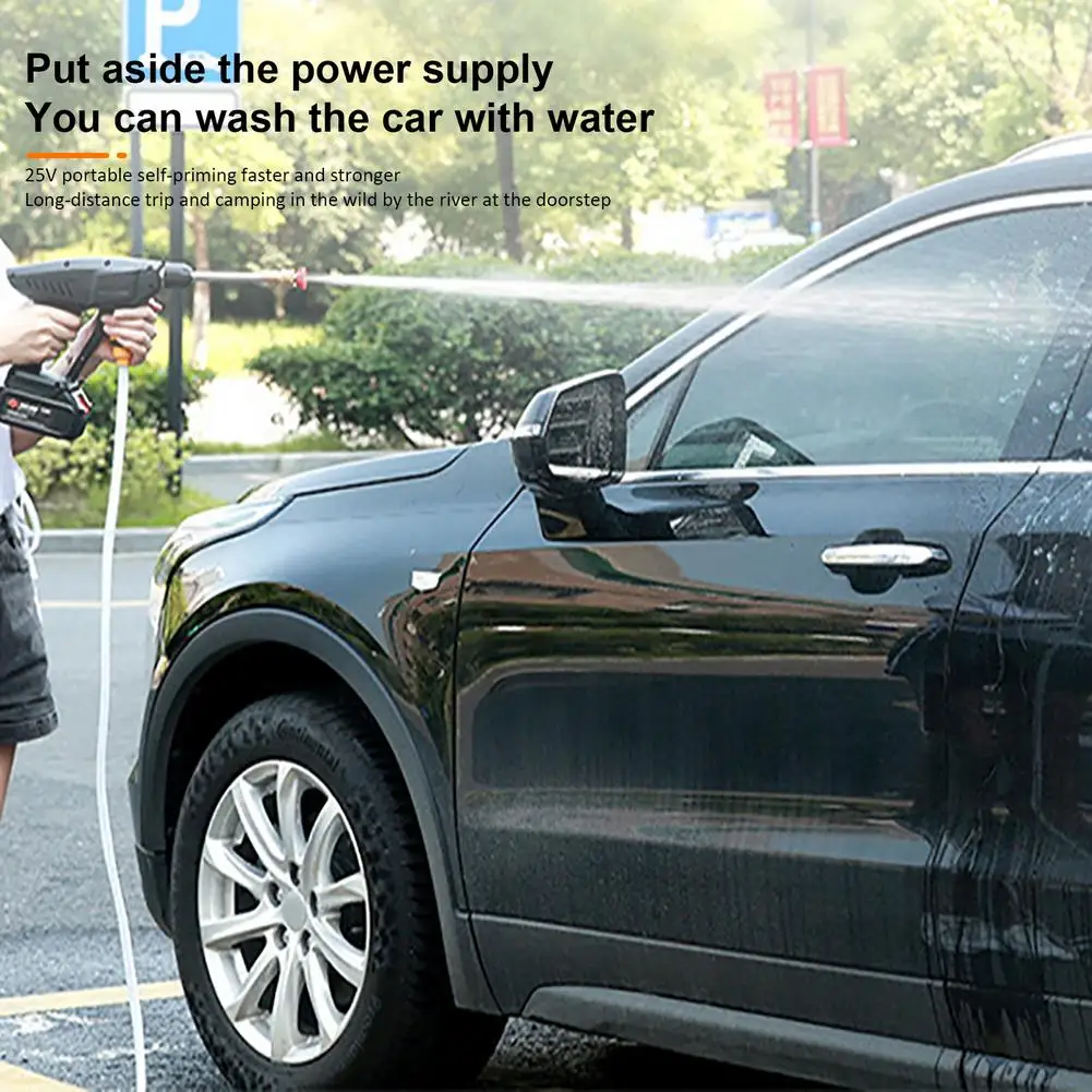 Купить Портативный беспроводной мойщик высокого давления, 15000 мАч