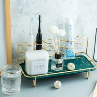 creative bathroom electric toothbrush holder storage cosmetic holder dressing table storage desktop decoration shelf storage box