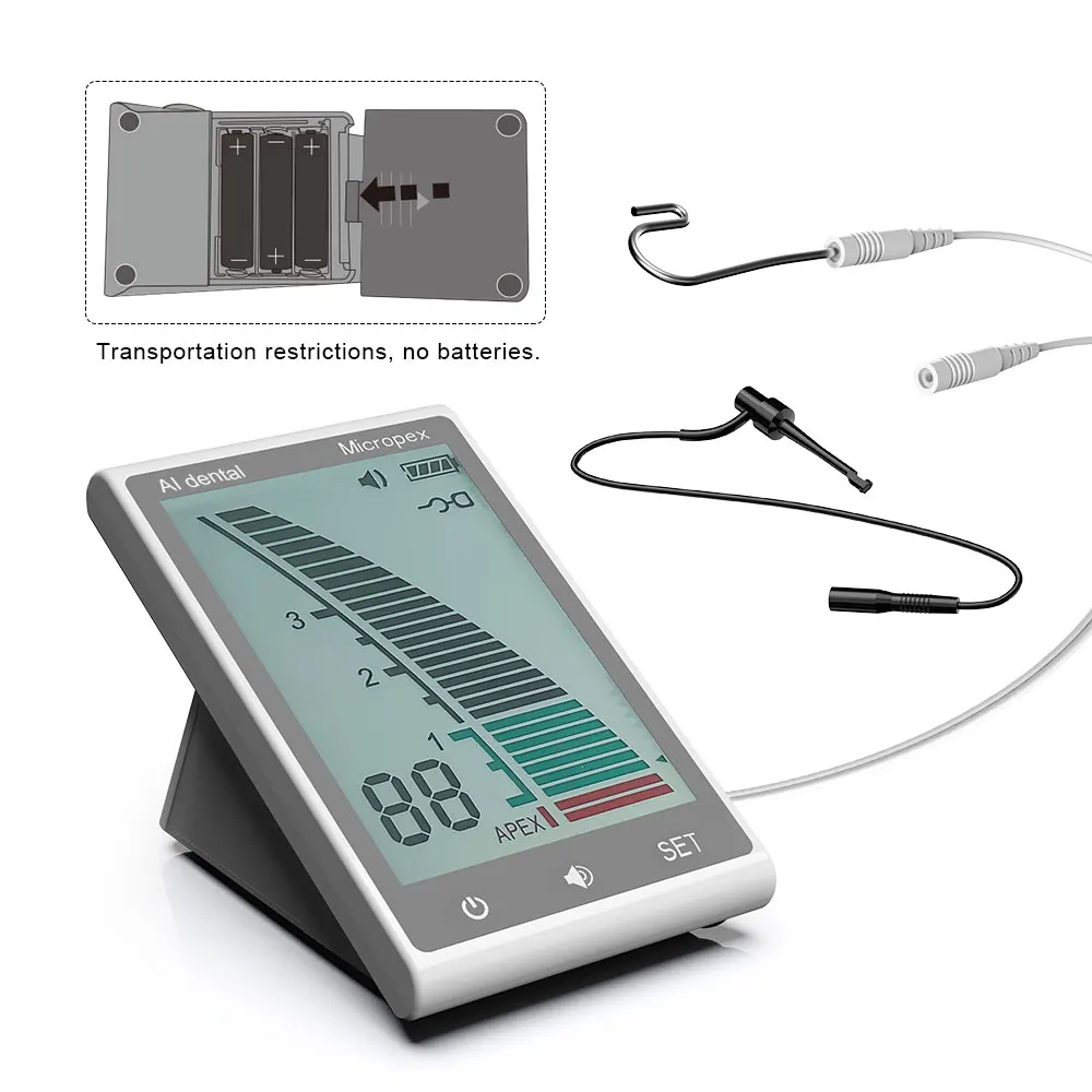 

AL-Micro 3.7'LCD Mini Apex Locator Root Canal Treatment Dental Endodontic Portable Oral Therapy Surgical Equipment