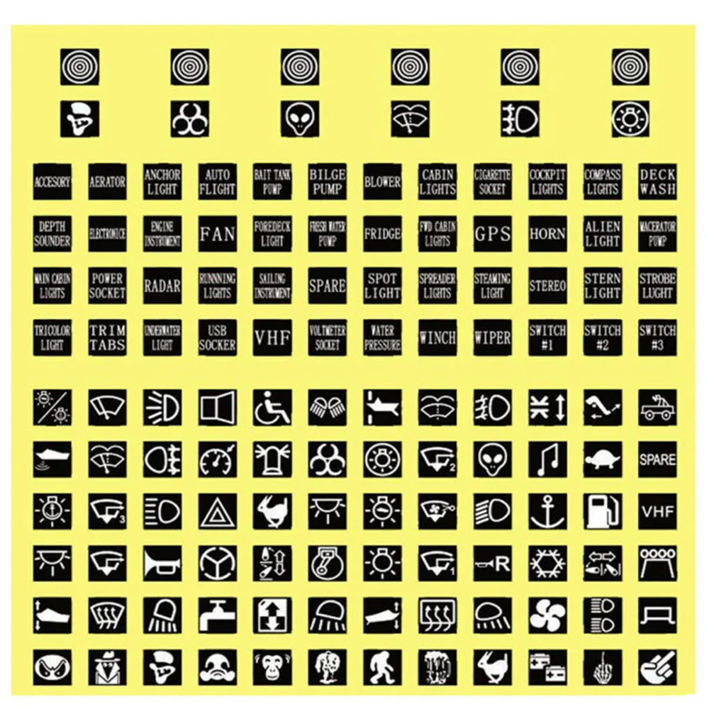 Индикатор кулисный переключатель панели автомобиля морской водонепроницаемый