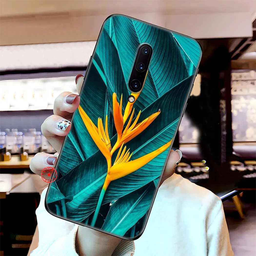 Plant cactus flower Soft Silicone Case for oneplus 5 5t 6 6t 7 Pro TPU Cover |